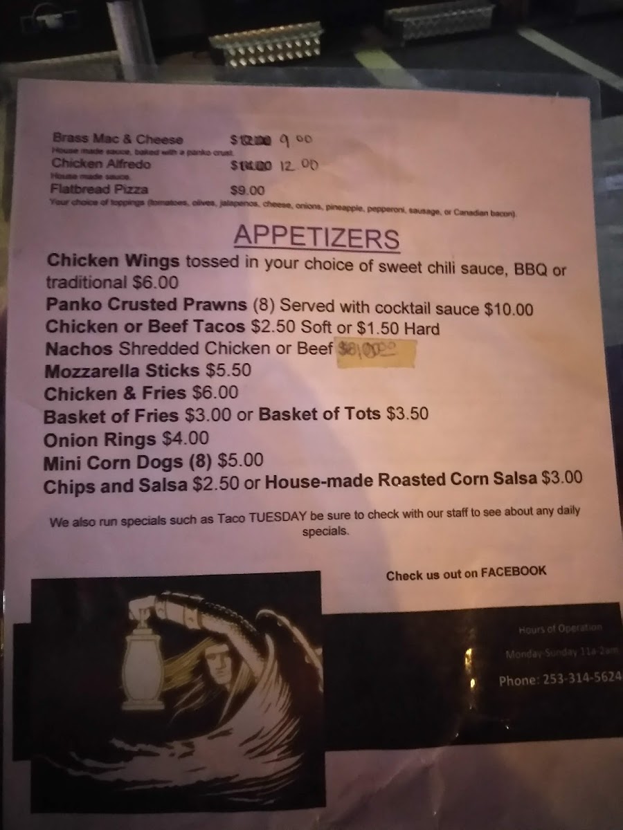 Brass Lantern Menu - Image 6